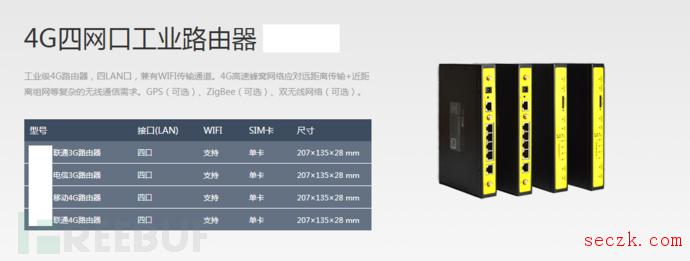 某工控4G路由器存在大量弱口令