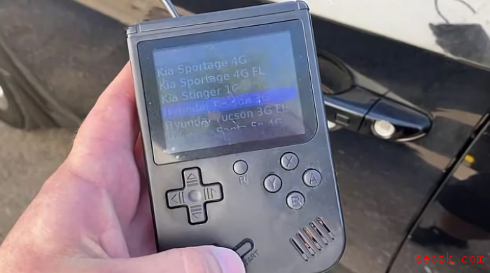 外形类似Game Boy的小工具价值2万英镑 专门用来盗取车辆