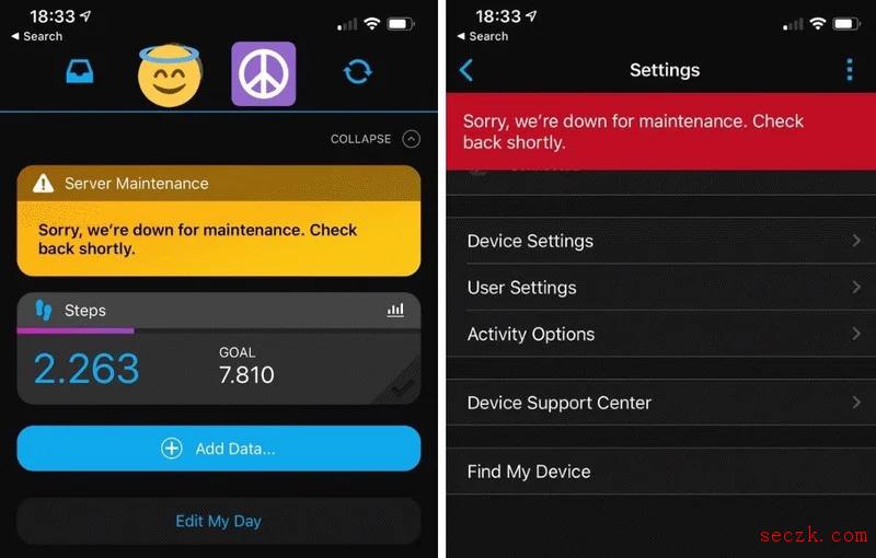 Garmin Connect服务在遭受勒索软件攻击后下线