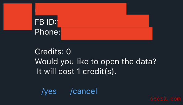 报道称Facebook用户的手机号码通过Telegram机器人被出售