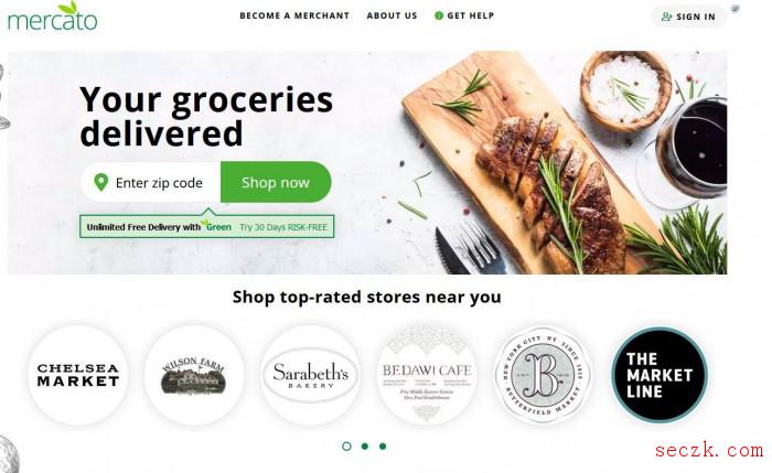 配送平台Mercato发生数据泄漏 却没向用户发出提醒